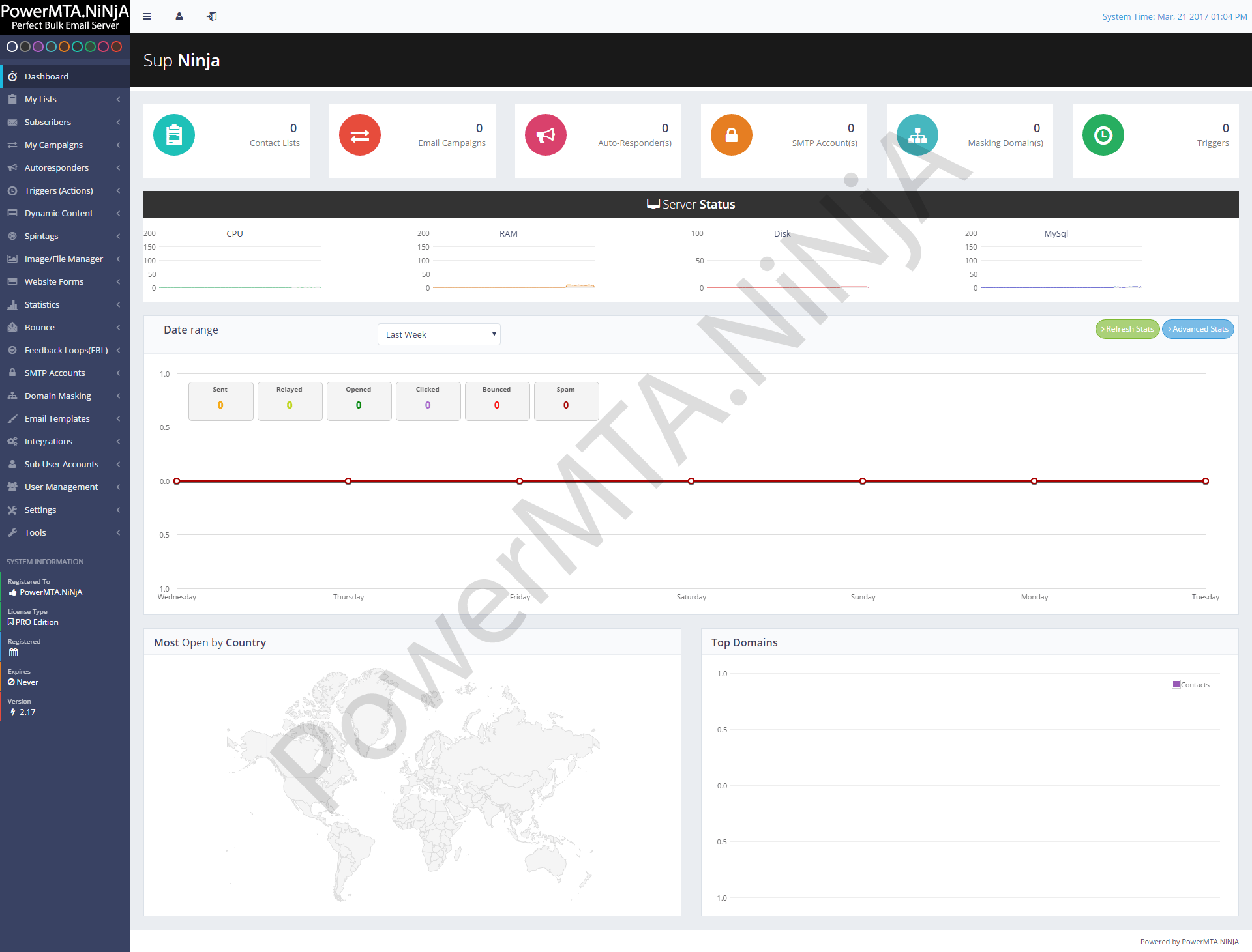 parse powermta accounting files